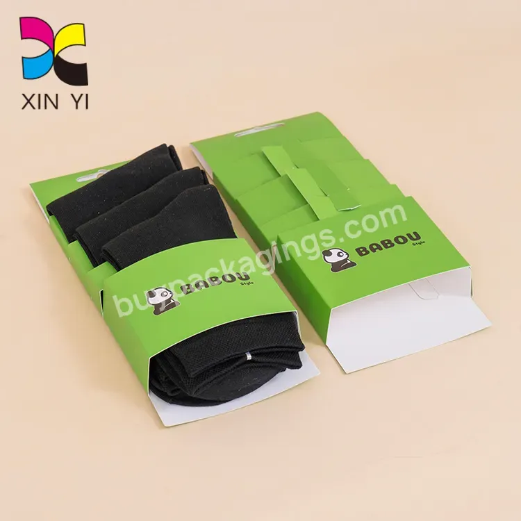 Wholesale Custom Paper Box Manufacturer Customised Boxes Baby Socks Gift Box