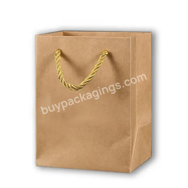 Wholesale Custom Paper Gift Shopping Clothing Bag Paper Bags With Your Own Logo