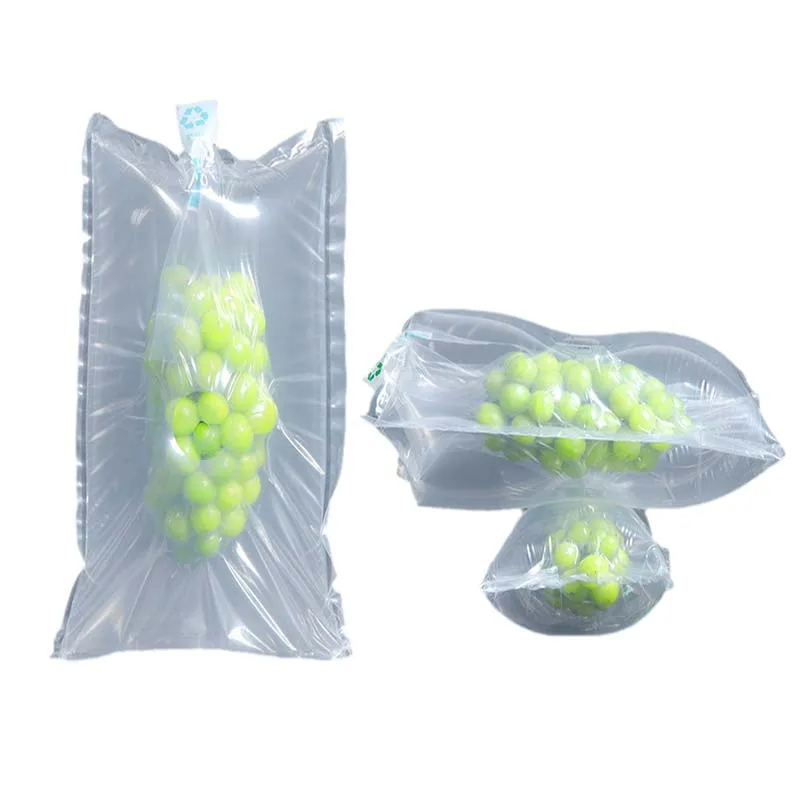 Wholesale Custom Pillowing Fruit Kiwi Filling Automatic Buffer Cushion Gas Column Self Packaging Air Inflatable Bag