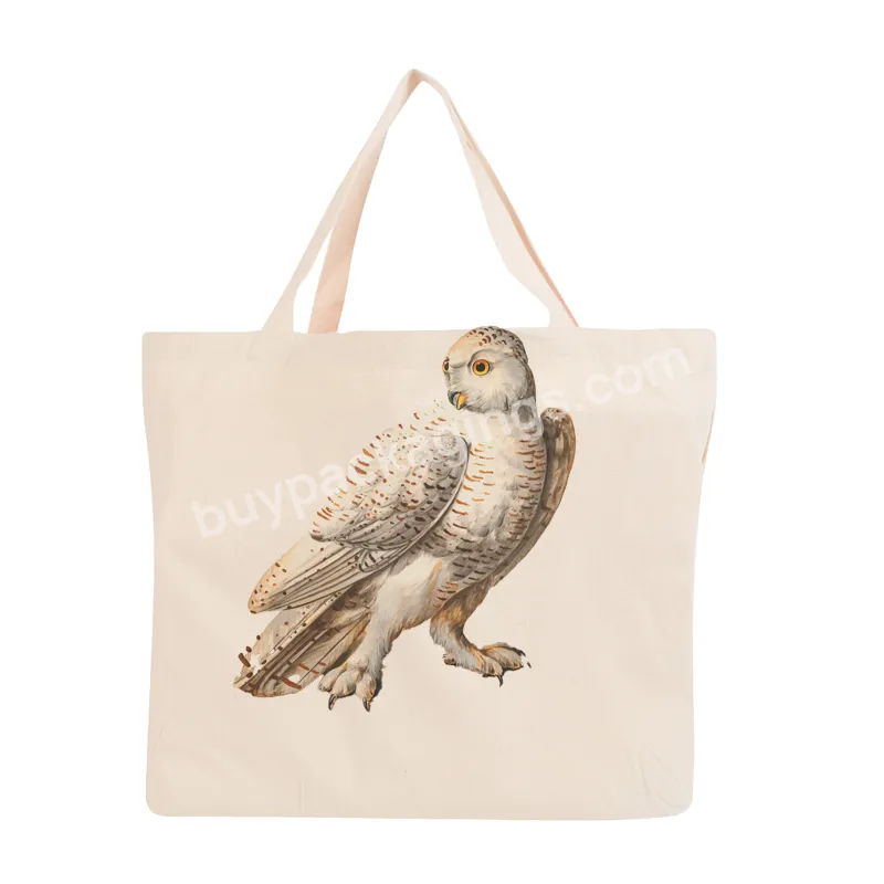 Wholesale Custom Print Logo Cheap Reusable Shopping Bags Plain White New Cotton Canvas Tote Bag With Customized