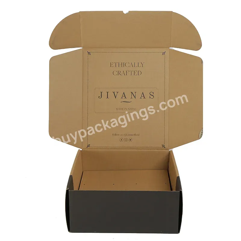 Wholesale Custom Printed Design Logo Recycled Shipping Mailer Corrugated Paper Postal Delivery Tuck End Gift Box Cardboard Boxes
