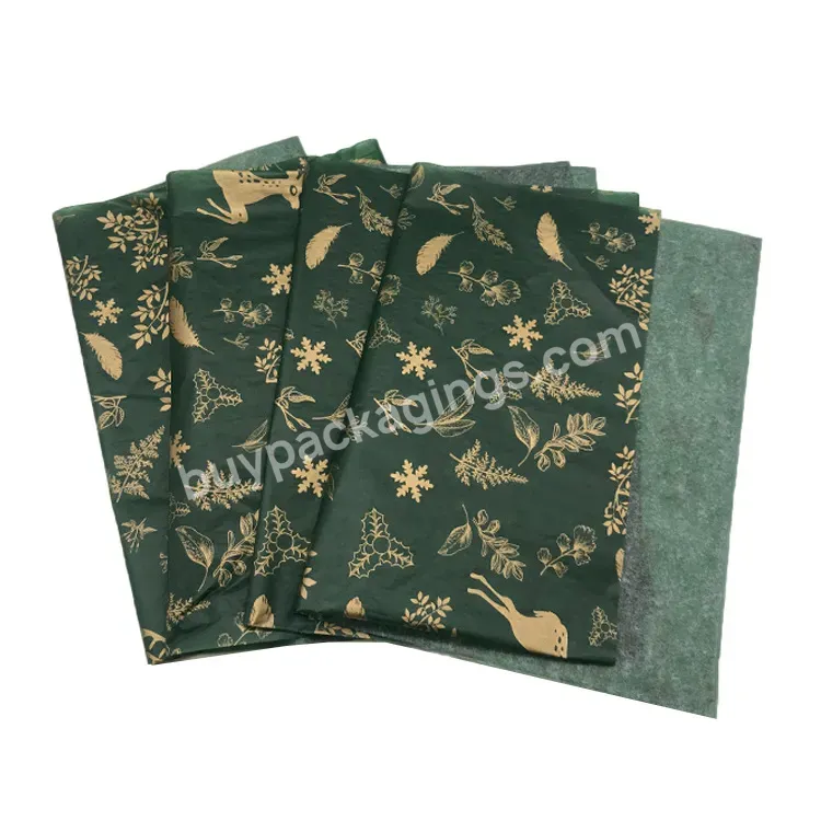 Wholesale Custom Printed Tissue Wrapping Paper For Gift Packaging Clothes Wrapping Tissue Paper