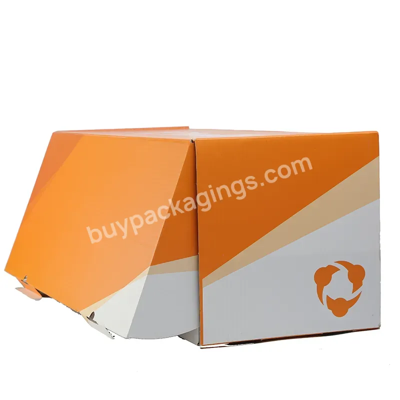 Wholesale Custom Printed Unique Corrugated Shipping Boxes Custom Logo Cardboard Custom-shoe Mailer Box