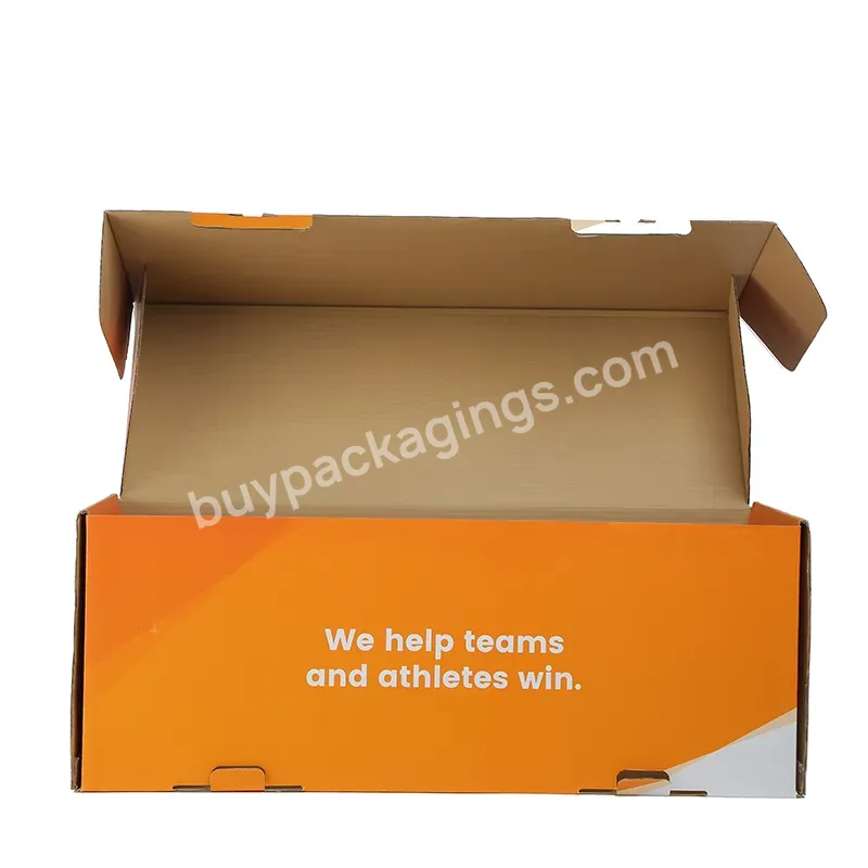 Wholesale Custom Printed Unique Corrugated Shipping Boxes Custom Logo Cardboard Custom-shoe Mailer Box