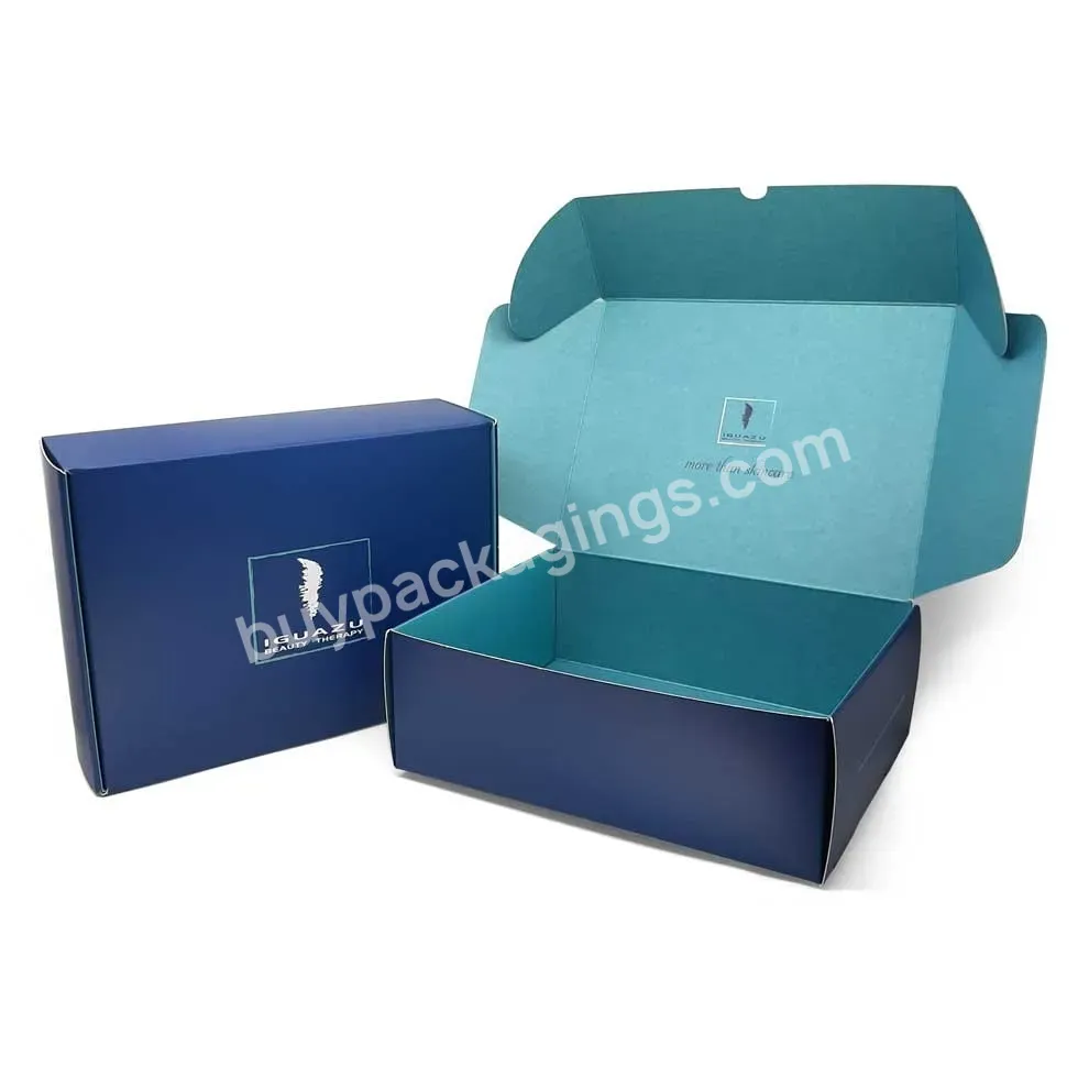 Wholesale Custom Printed Unique Corrugated Shipping Logo Cardboard Mailer Box Paper Packing Box Package Box Accept