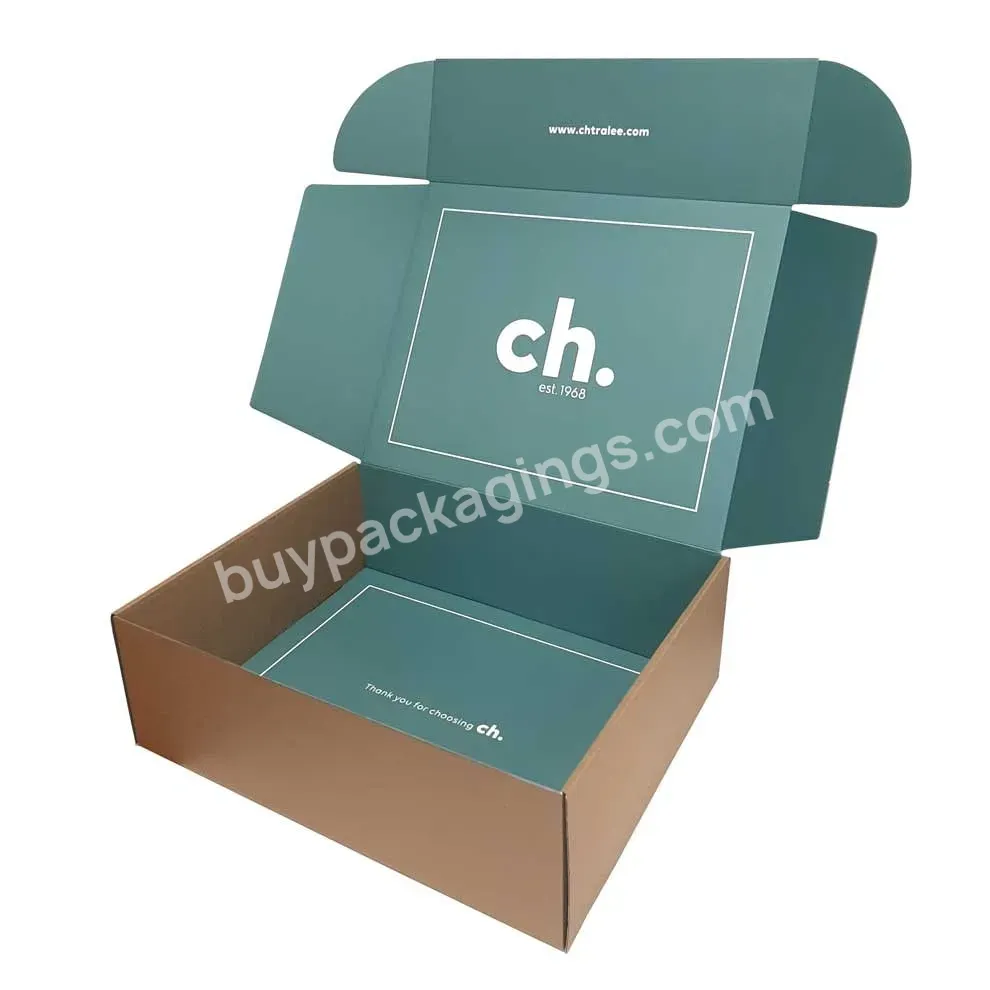 Wholesale Custom Printed Unique Corrugated Shipping Logo Cardboard Mailer Box Paper Packing Box Package Box Accept