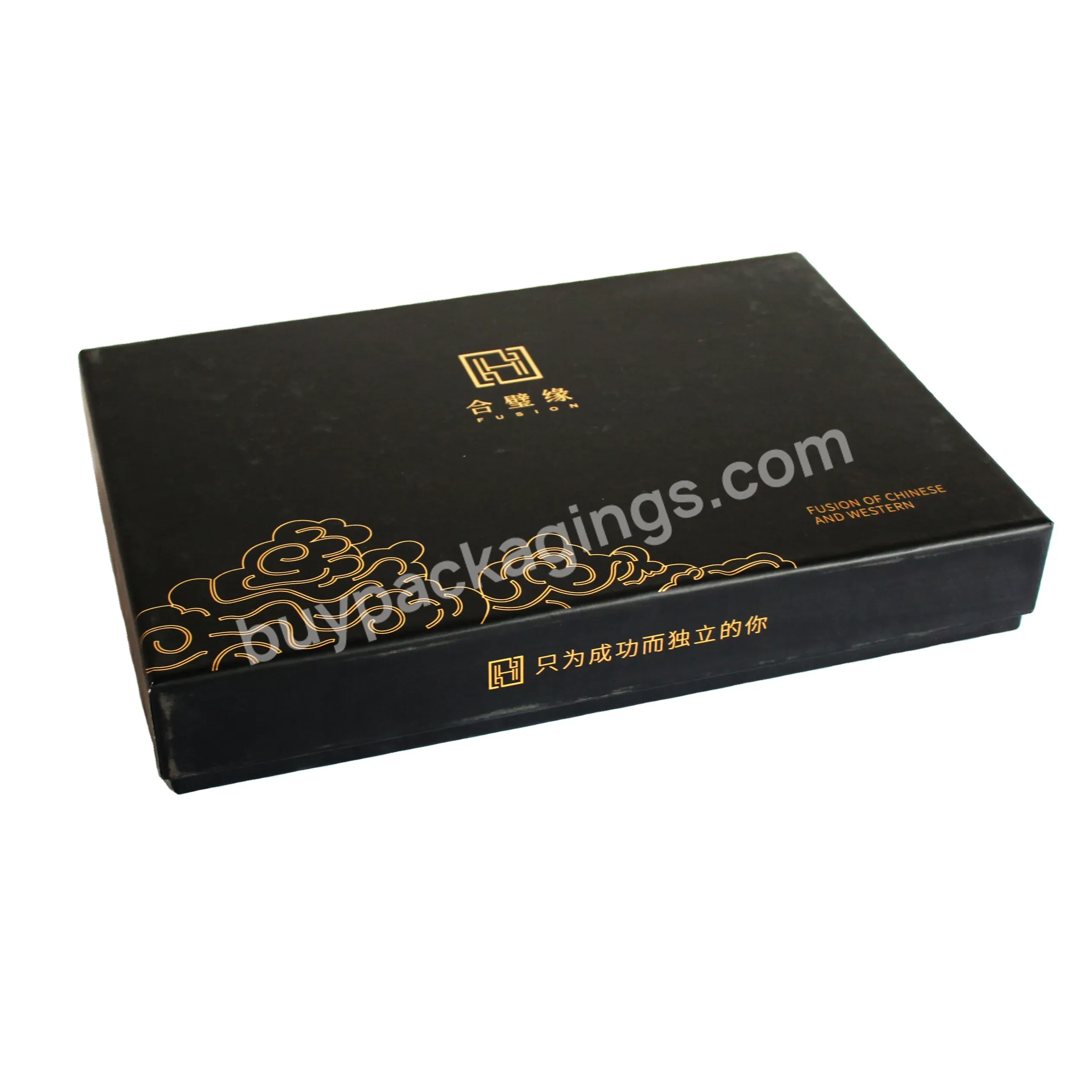 Wholesale Custom Printing Logo Clothing Shipping Box Gift T- Shirt Paper Packaging For Clothes With Lid