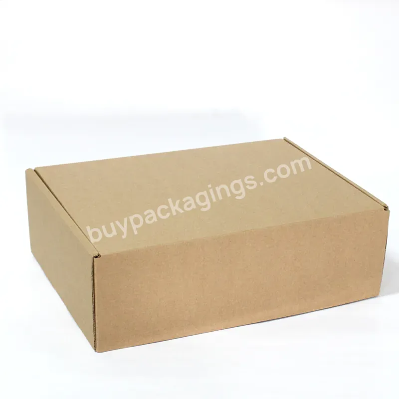 Wholesale Custom Printing Logo Folding Mailer Corrugated Paper Box Packaging Box Shipping