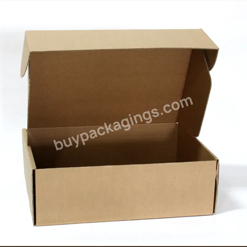 Wholesale Custom Printing Logo Folding Mailer Corrugated Paper Box Packaging Box Shipping