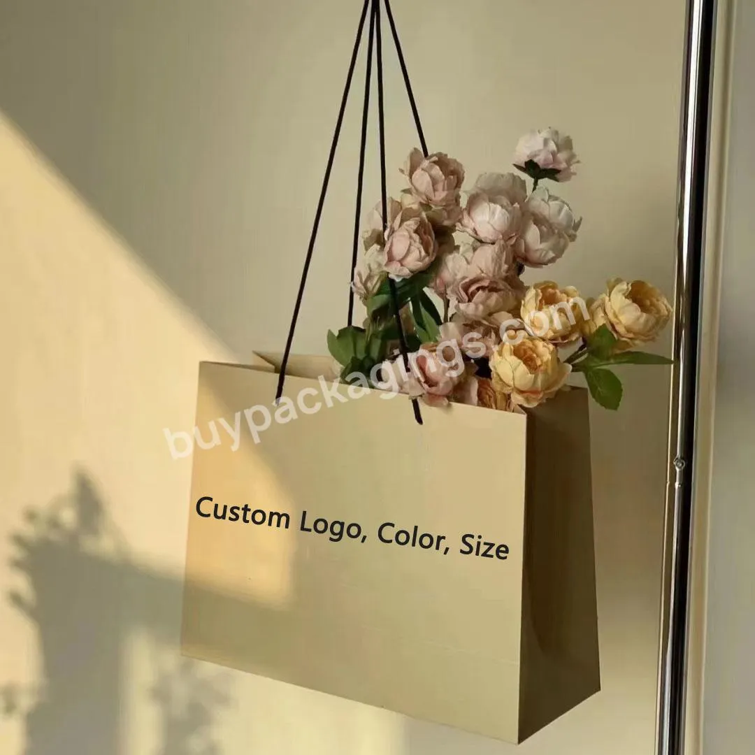 Wholesale Custom Reasonable Price Bag Paper Printed Brand Paper Bag Pink Paper Bag