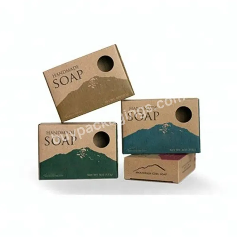 Wholesale Custom Recovery Manually Kraft Soap Box Nuts Box Packaging Carton Packaging Design