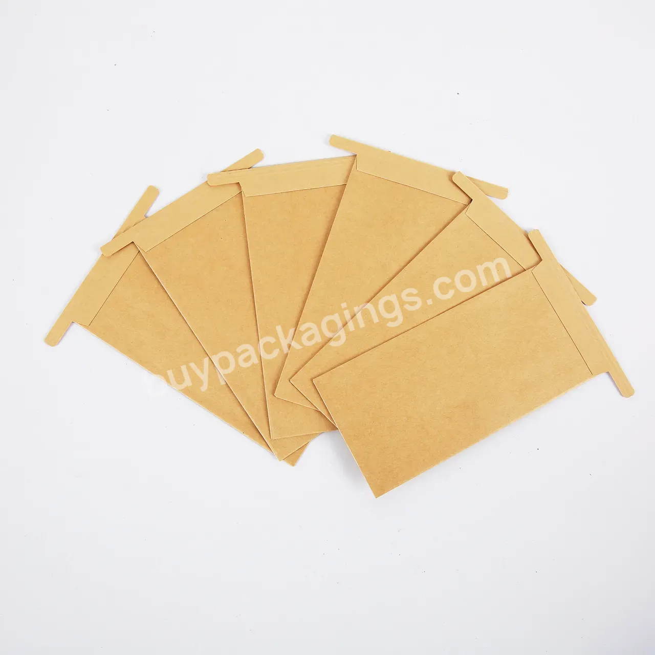 Wholesale Custom Recyclable Kraft Soil Packaging Paper Envelope With Tin Tie Sealing - Buy Kraft Paper Envelope,Paper Envelopes,Custom Envelope.