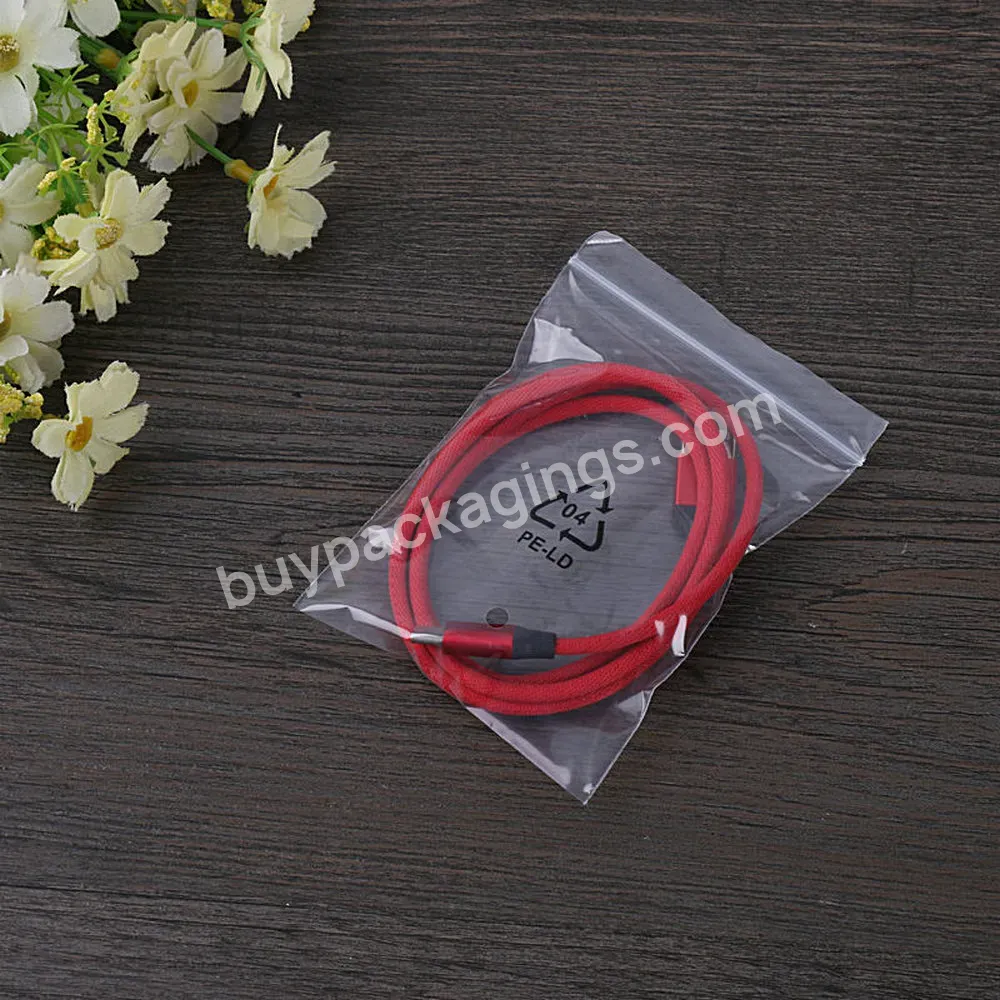 Wholesale Custom Resealable Plastic Seal Zip Lock Bags Clear Poly Ziplock Bag