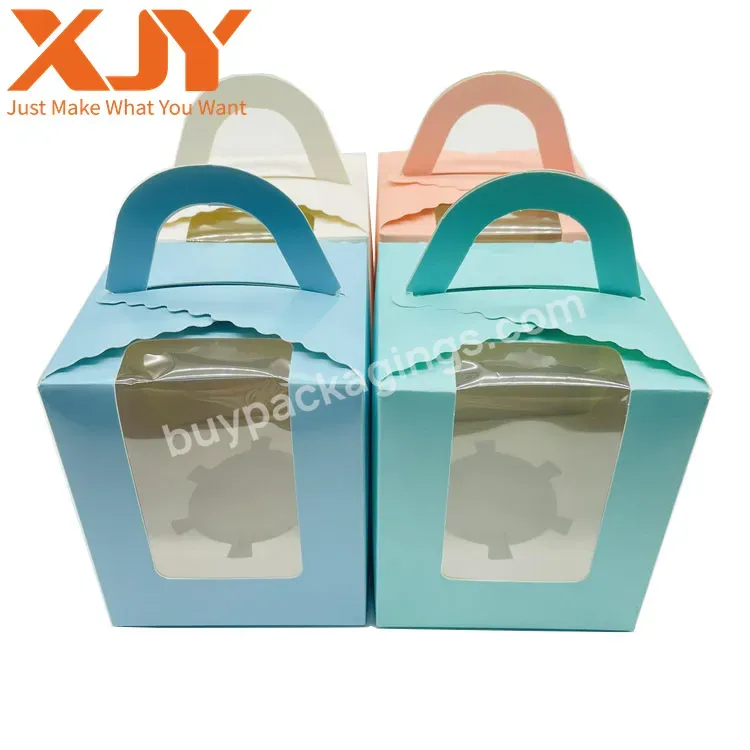 Wholesale Custom Size Logo Wedding Food Box Packaging With Cake Board Birthday Cake Box