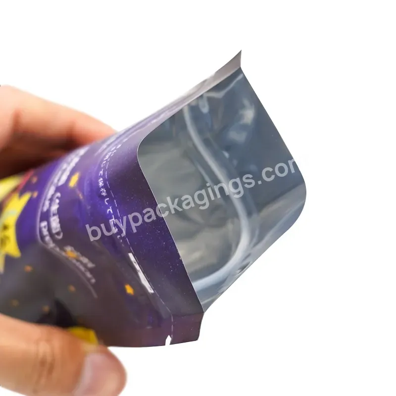 Wholesale Custom Stand Up Resealable Waterproof Aluminium Foil Food Packaging Zipper Pouch Bag Printing Manufacturer