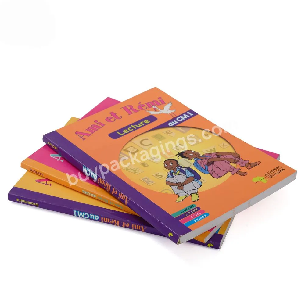 Wholesale Customized Africa Kids Children Exercise coloringPrinting  Paperback Book Printing With Factory Price