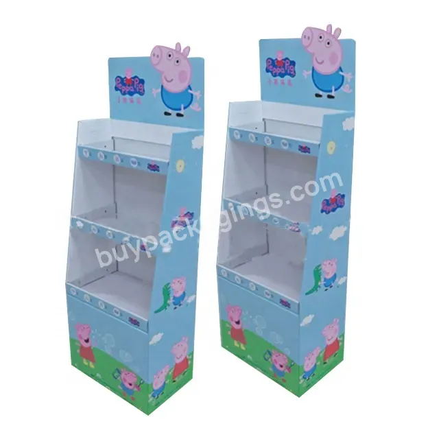 Wholesale Customized Corrugated Display Supermarket Promotional Carton Paper Box