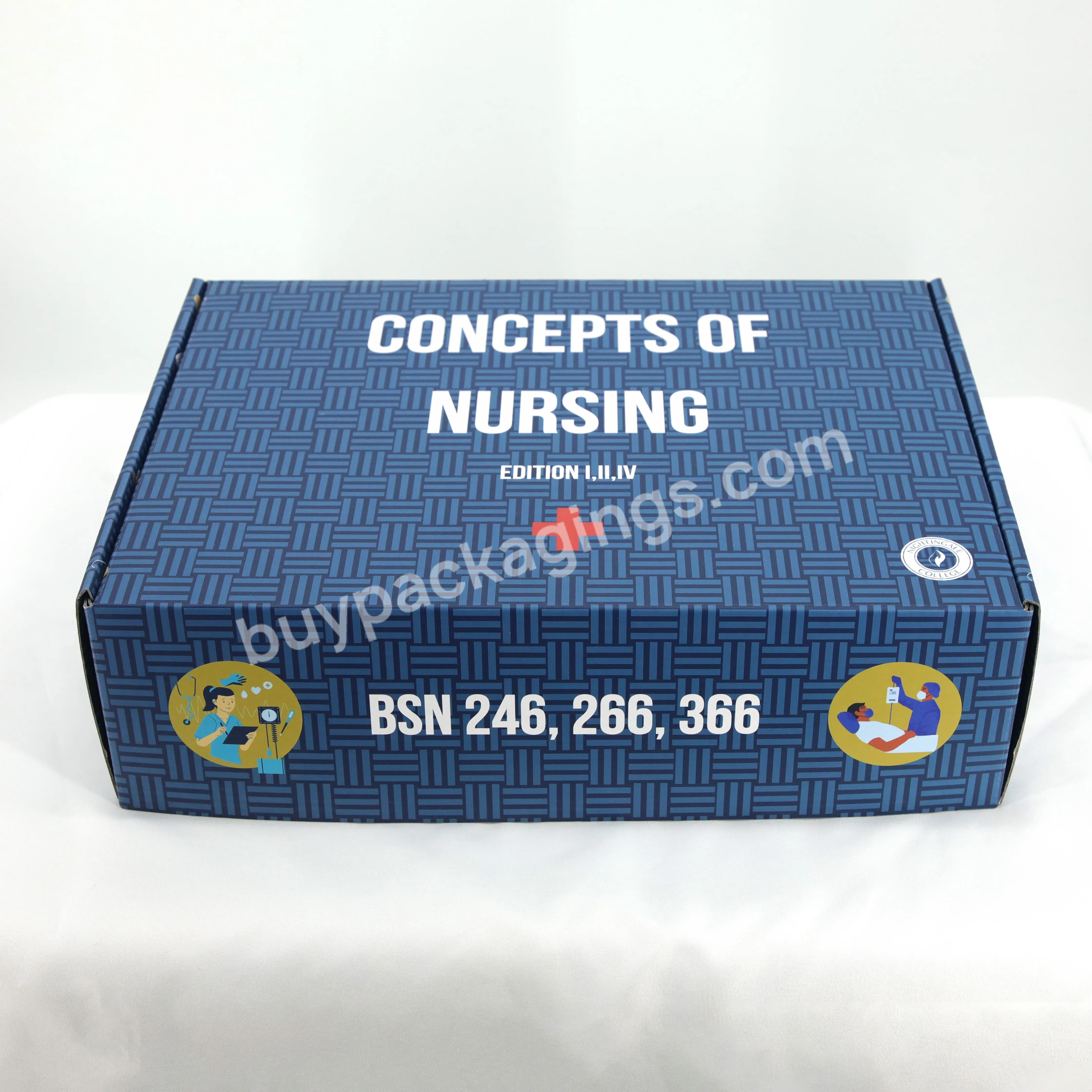 Wholesale Customized Foldable Paper Packaging Kraft Cardboard Corrugated Mailer Box For Dress Packing