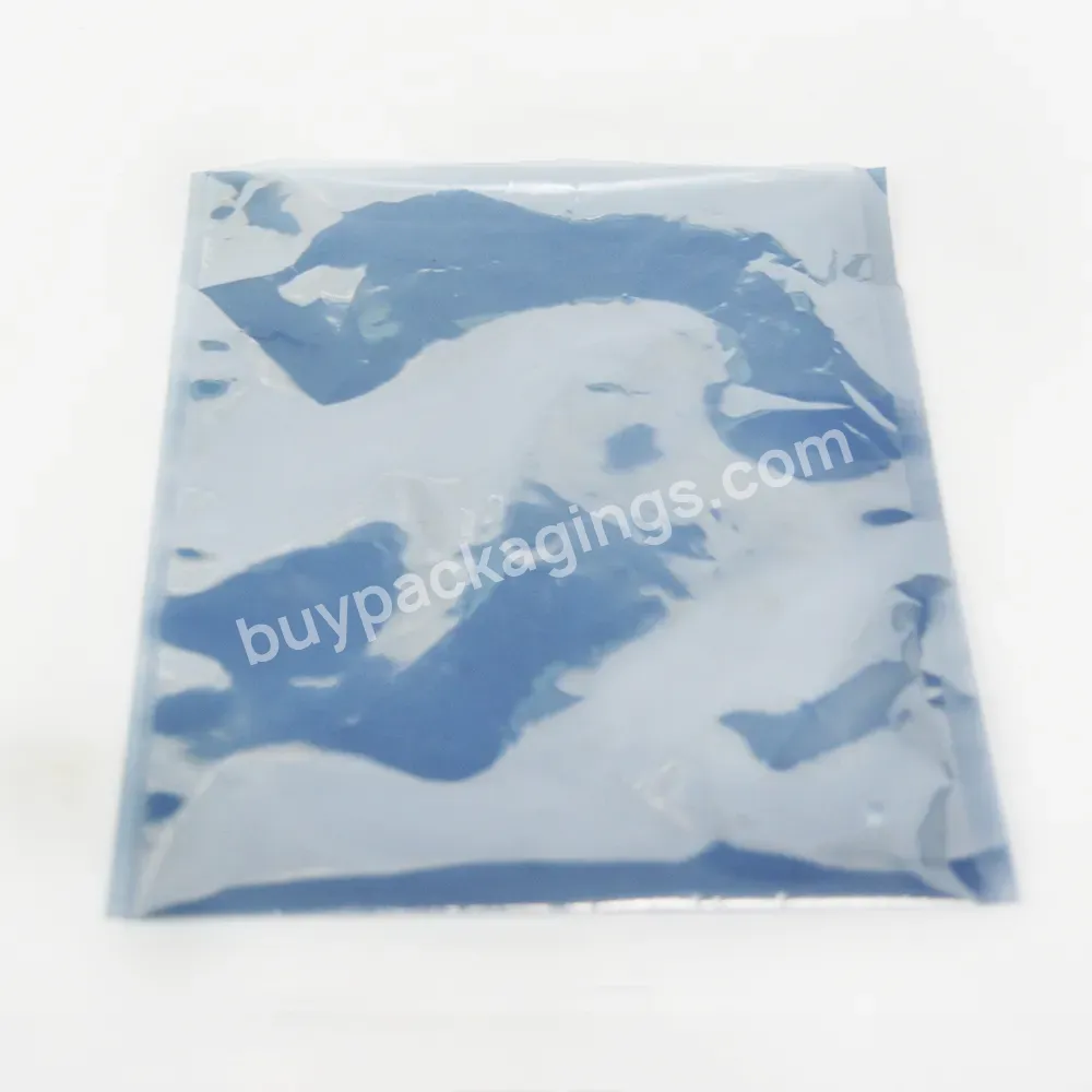 Wholesale Customized Glossy Waterproof Vacuum Self Transparent Black Sealing Plastic Bag Plastic Heat Sealed Vacuum Bags