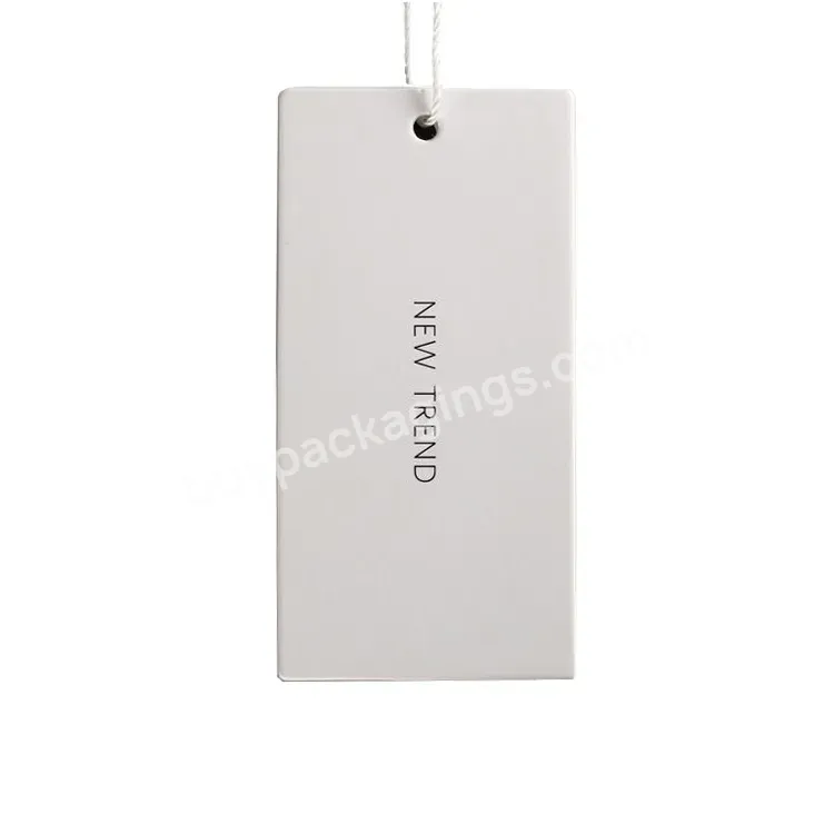 Wholesale Customized High Quality Stamping Sock Hangtag And Garment Label