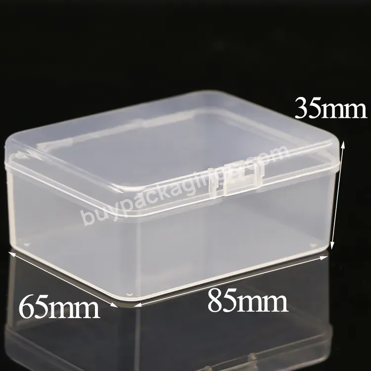 Wholesale Customized Jewelry Storage Box Case Tiny Craft Beads Paper Pins Hair Clips Organizer Box Small Pp Plastic Boxes