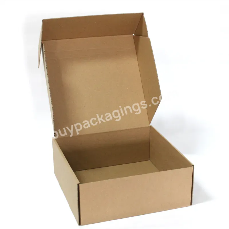 Wholesale Customized Logo Brown High-strength Corrugated Box Corrugated Box Shipping Packaging