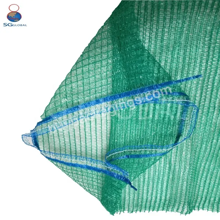 Wholesale Customized Red Yellow Green Mesh Packaging Potato Onions 25kg Bags