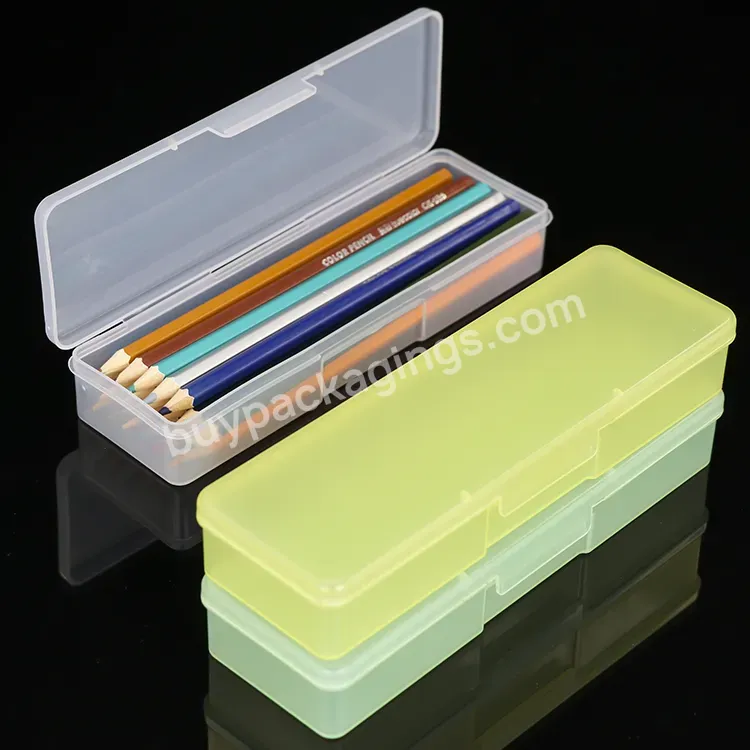 Wholesale Customized Supplier School Pencil Box Back To School Students Pen Gift Box Case Pp Plastic Promotional Pen Case - Buy Promotional Pen Case,School Pencil Box,Pen Gift Box Case.