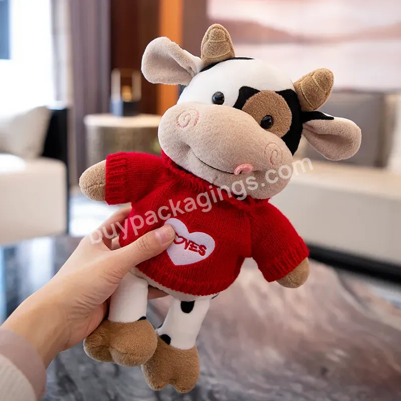 Wholesale Cute Cow Doll Calf Plush Toys Animal Dolls Rag Dolls Children's Gifts Girls Bouquet Decoration - Buy Animal Plush Toys,Plush Toy,Cow Dolls.