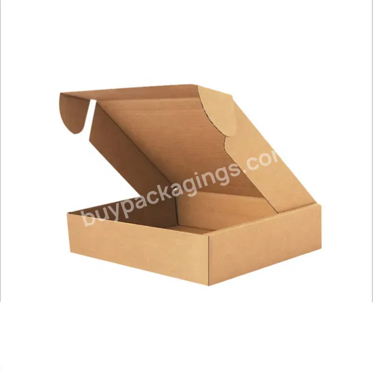 Wholesale Design Kraft Paper Plane Transport Corrugated Packaging Box Folding Shipping Custom Mailer Box