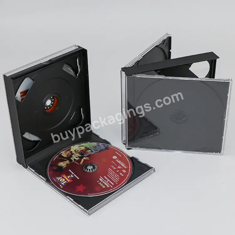 Wholesale Disc Vcd Pp Plastic Container Wholesale Cd Packaging Box Dvd Cd Container Clear Dvd Cd Jewel Case - Buy Dvd Cd Jewel Case,Cd Packaging Box,Clear Protective Case.