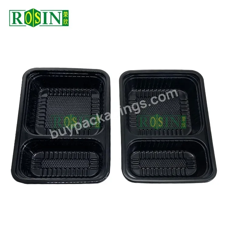 Wholesale Disposable 2/3/4 Compartment Food Packaging Containers Plastic Pp Microwave Tray