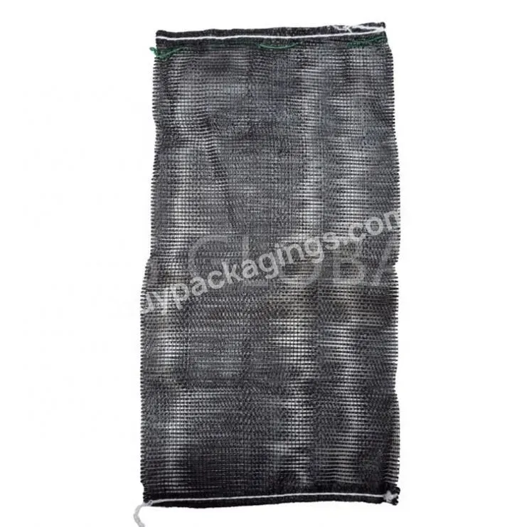 Wholesale Drawstring Vegetable Mesh Bag For Onion Potato