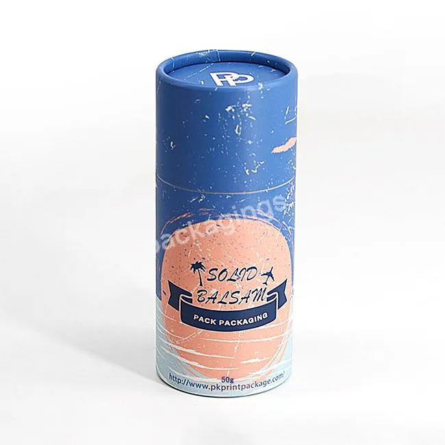 Wholesale Eco Deodorant Stick Container Packaging Twist Up Paper Tube