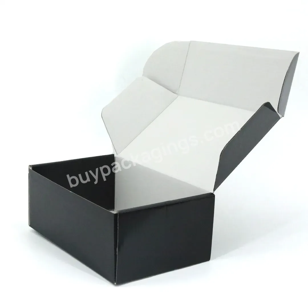 Wholesale Eco-friendly Color For Hair Wig Packaging Corrugated Boxes Cardboard Craft Paper Local Shipping Mail Box