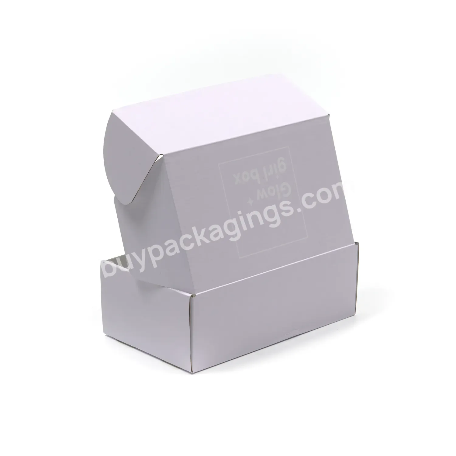 Wholesale Eco-friendly Color For Hair Wig Packaging Corrugated Boxes Cardboard Craft Paper Local Shipping Mail Box