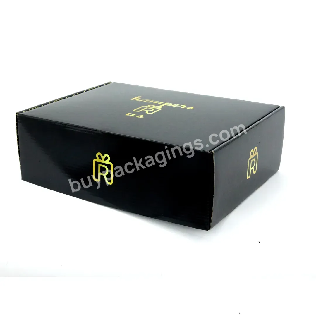 Wholesale Eco-friendly Color Garment Packaging Corrugated Boxes For Hair Wig Cardboard Craft Paper Local Shipping Mail Box