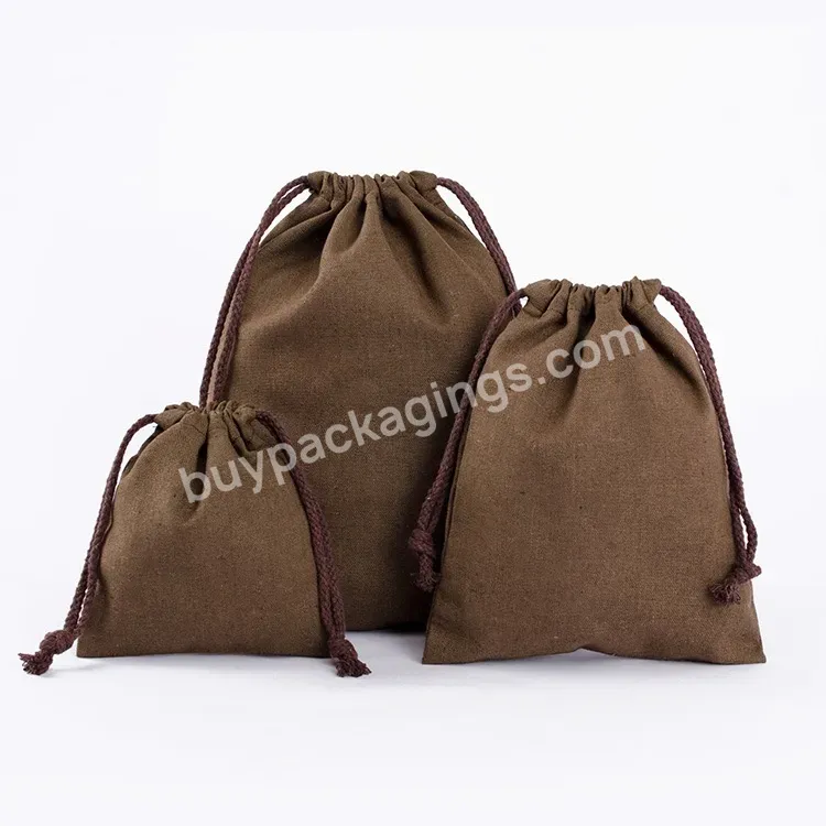 Wholesale Eco Friendly Small Bag Printing With Custom Logo Jewelry Pink Polyester Canvas Cotton Drawstring Bag