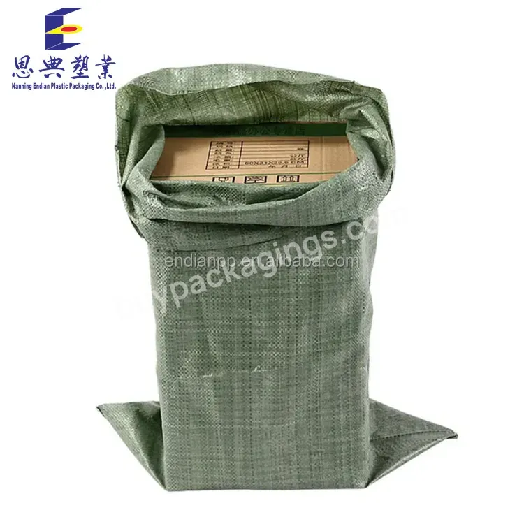 Wholesale Economical Recycled Pp Woven Bag For Sand Logistics Express Packaging Pp Woven Big Bags