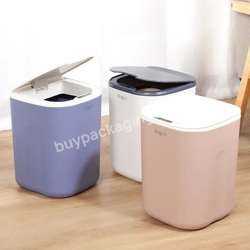 Wholesale Electric Trash Can Smart Sensor Trash Can Touchless Trash Can Infrared Induction