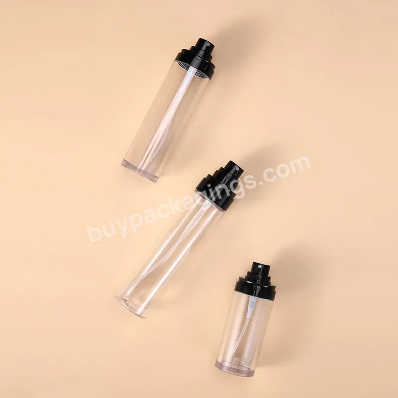 Wholesale Empty 120ml Clear Plastic Spray Bottle 50 Ml 80ml 100ml 120 Ml Spray Bottle Refillable Pet Cosmetic Bottle