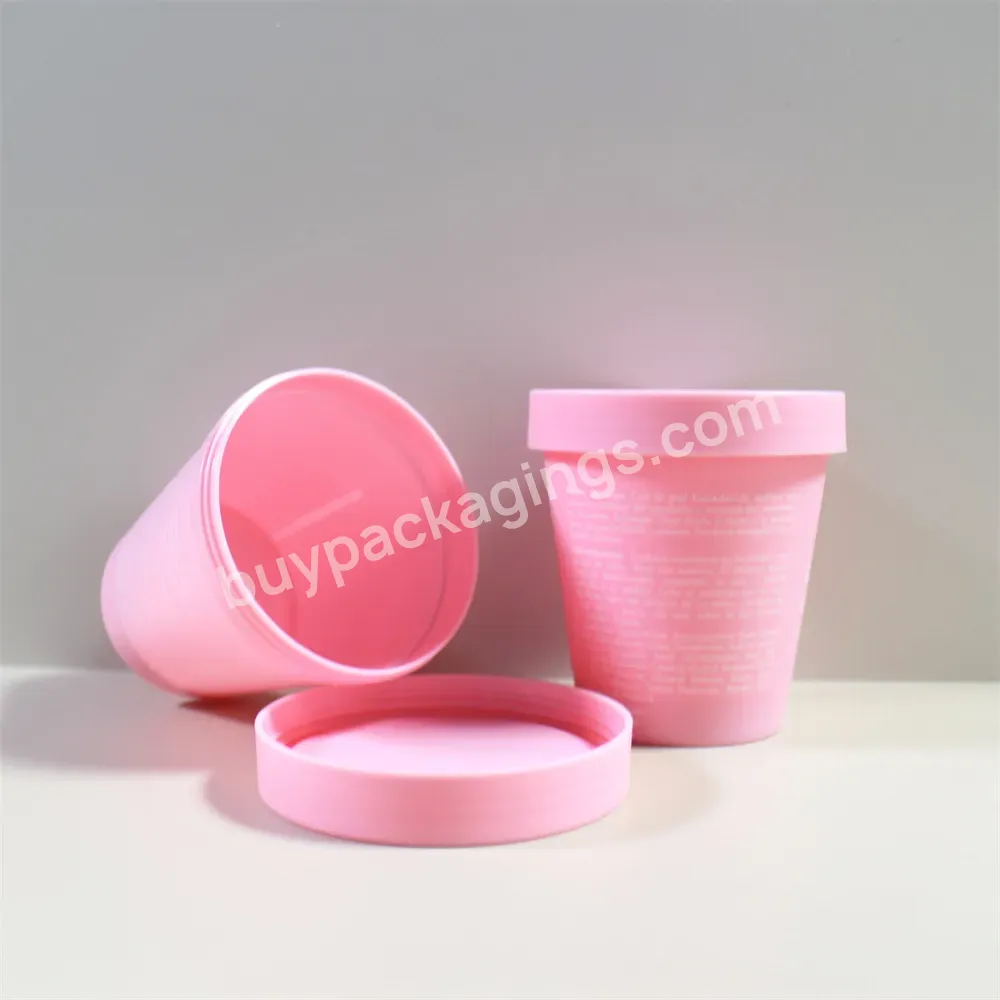 Wholesale Empty Container 50g 100g 150g 200g 250g Body Cream Body Scrub Frosted Plastic Clear Cosmetic Powder Sample Jar