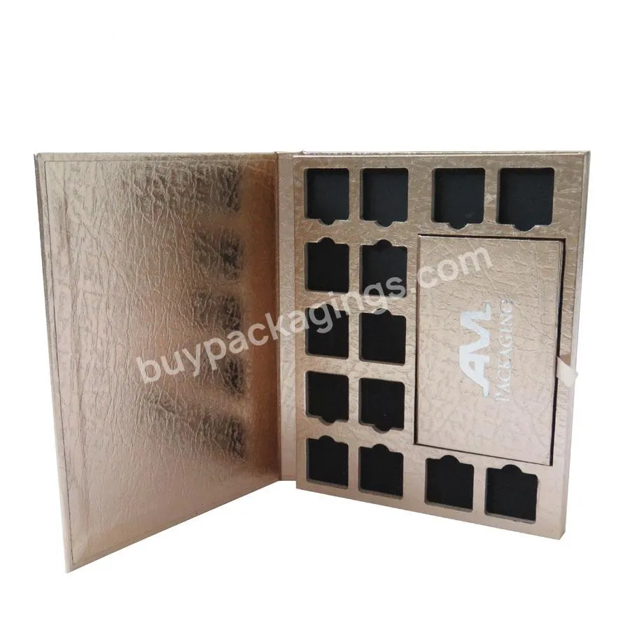 Wholesale Empty Custom Logo Cosmetic Eyeshadow Box Makeup Packaging Palette