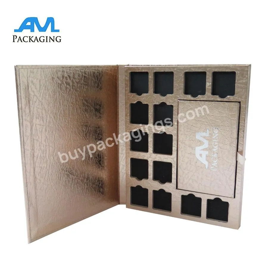 Wholesale Empty Custom Logo Cosmetic Eyeshadow Box Makeup Packaging Palette