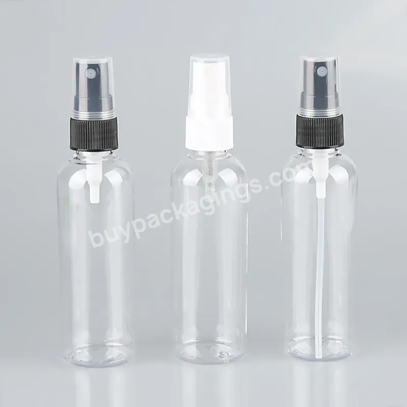 Wholesale Empty Portable Perfume Sprayer Plastic Spray Bottles Fine Mist Sprayer 100ml Spray Bottle Pet