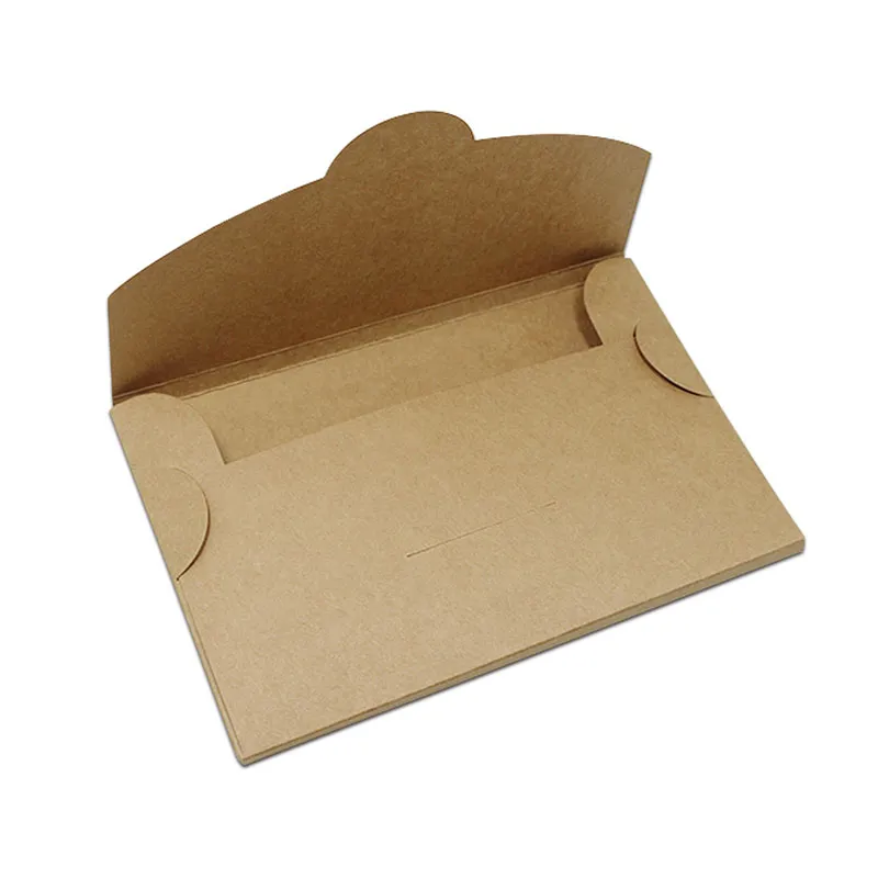 wholesale envelopes gift packaging cardboard kraft paper padded envelope with wedding Invitation letter