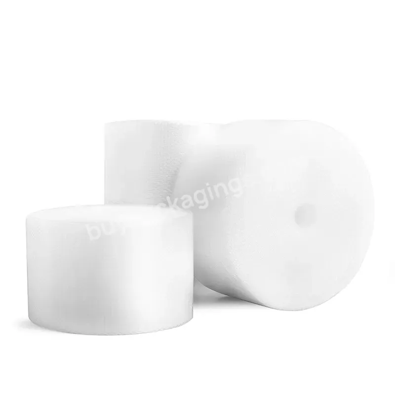 Wholesale Eva Wrap Plastic Sheet Cushioning Bag Packaging Air Bubble Film Roll Inflatable Bubble Film Roll Packing Material