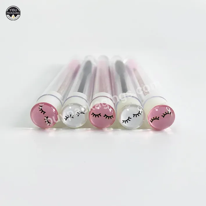 Wholesale Eyelash Spoolie Brush Empty Mascara Tubes With Brush - Buy Eye Lash Wand With Diamond Wholesale,Eyelash Wand Keychain,Eyebrow Mascara Tube.