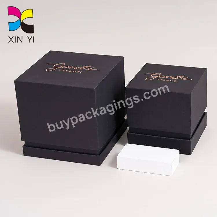 Wholesale Factory Bulk Gift Boxes Custom Logo Black Velvet Jewelry Christmas Gift Box