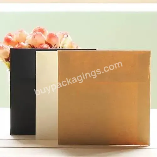 Wholesale Factory Handmade Customized Little Small Size Square Pocket Craft Paper Envelope
